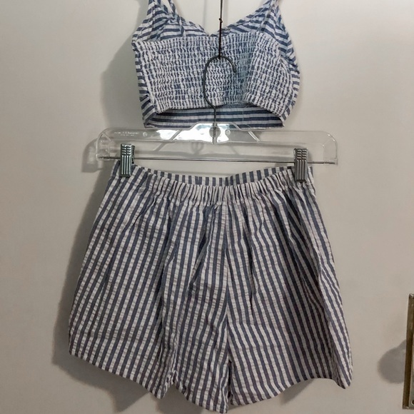 Striped Matching Set - Picture 2 of 3